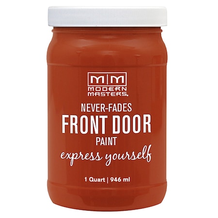 Modern Masters 1 Qt Motivated Front Door Paint Water-Based Exterior Enamel 275280